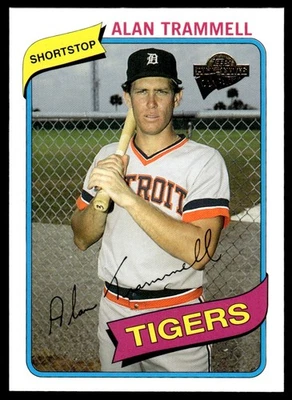 2004 Topps All-Time Fan Favorites Alan Trammell Detroit Tigers #84 - Image 1 of 2