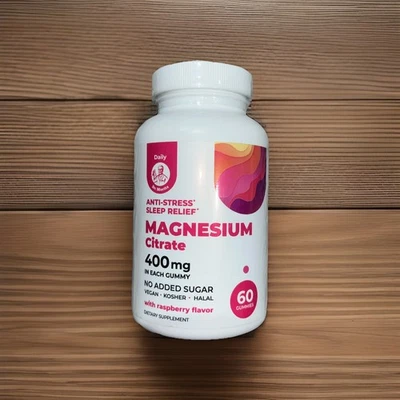 Dr. Moritz Magnesium Citrate Gummies Sugar-Free Anti-Stress Sleep Relief 60 Gumm - Image 1 of 4