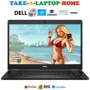 Dell Latitude Full HD Laptop 14.1" Fast i5 3.0GHz SSD WiFi 5GHz USB Cam - BOXED - Picture 1 of 9