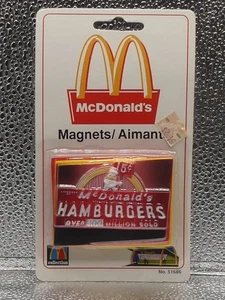 McDonald's Vintage Magnet Hamburgers Over 100 Million Sold 15 New Factory Sealed - Picture 1 of 9