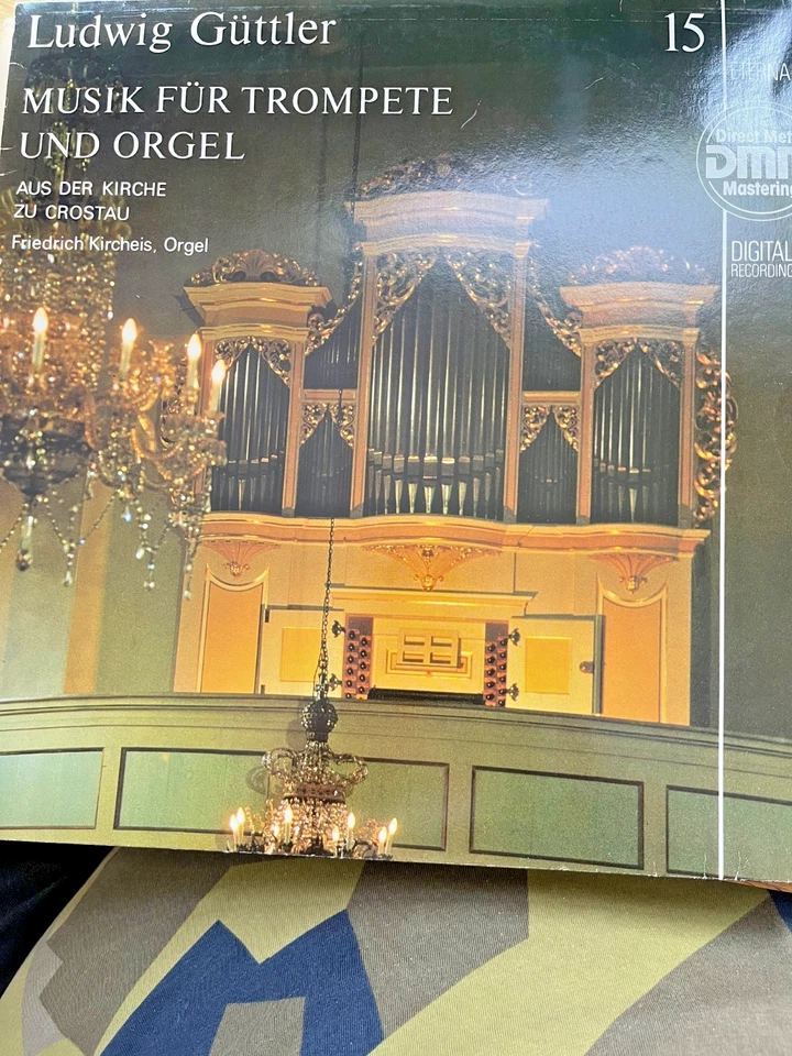 LP "Ludwig Güttler - Musik für Trompete und Orgel" ETERNA 725 004  - Bild 1 von 2