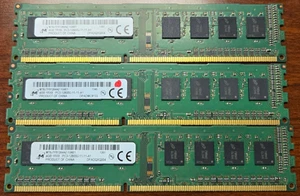 Micron MT8JTF51264AZ-1G6E1 4GB PC3-12800U-11-11-A1 1Rx8 Desktop RAM USED AS-IS - Picture 1 of 1