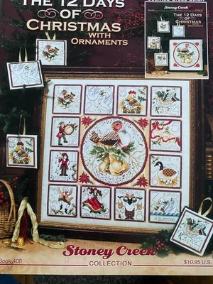 The 12 Days of Christmas with Ornaments Stoney Creek Collection Book 408 - Image 1 of 4