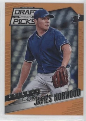 2014 Panini Prizm Perennial Draft Picks Orange Prizm /60 James Norwood #65 - Image 1 of 2