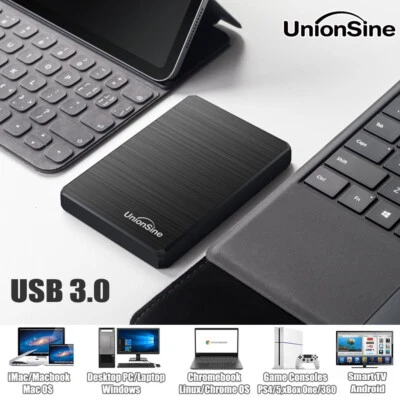 2,5" Externe Festplatte 500GB 1TB 2TB USB 3.0 für Notebook PC Speichermedien HDD - Bild 1 von 4