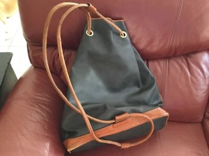 Authentischer Bottega Veneta schwarz brauner Lederrucksack/Marco POLO Kollektion - Bild 1 von 8