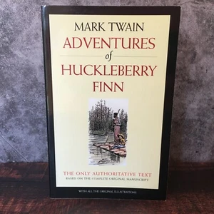 Mark Twain Library: The Adventures of Huckleberry Finn Paperback Book 2001 - Picture 1 of 12