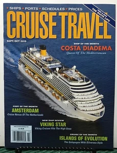 Cruise Travel Costa Diadema Amsterdam Viking Star Sep/Oct 2015 FREE SHIPPING JB - Picture 1 of 1