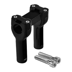 4" Handlebar 1.25" Bar Riser For Harley Softail Fat Bob Super Glide Street Bob - Picture 1 of 11