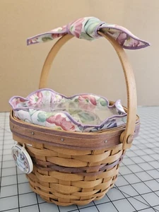 Longaberger 2000 May Series Morning Glory Planter/Basket  - Picture 1 of 12