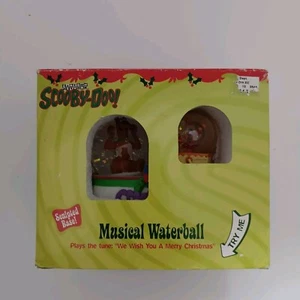 Enesco Scooby-Doo Clown Globo di Neve Pallanuoto Musicale Auguri Buon Natale - Foto 1 di 8