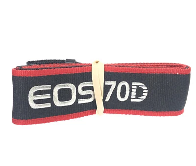 Genuine Canon EW-EOS70D 1.5" Wide Neck/Shoulder Carry Strap for Canon EOS 70D - Image 1 of 2