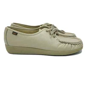 Zapatos SAS para mujer talla 9 cuero tostado cómodo cosidos a mano hechos en EE. UU. Oxford con cordones - Imagen 1 de 12