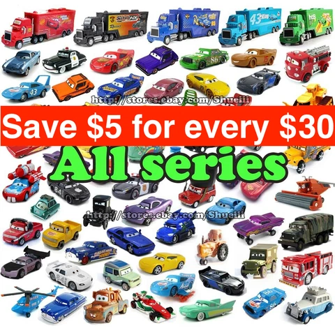 Disney Pixar Cars Lot Lightning McQueen 1:55 Diecast Model Car Toy Gift for Boy Cover