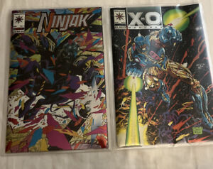 X-O MANOWAR - 0. NINJAK #1. Valiant Modern Age Comics. FOIL. KEY. Rare