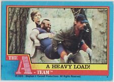 The A-Team Trading Card #44 A Heavy Load Topps 1983 Mr T