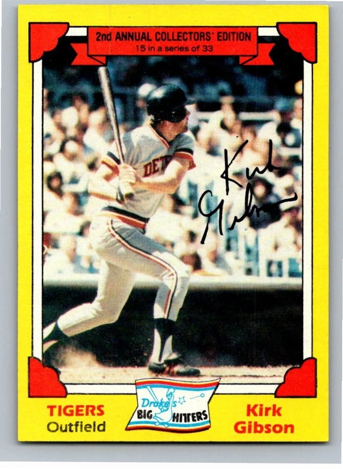 1982 Topps Baseball Drake's Big Hitters Complete Your Set You Pick Choose Each - Image 1 of 1