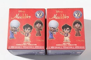 Lot of 2 - Funko Mystery Minis Aladdin Figures - Disney - Blind Box Figurines - Picture 1 of 3