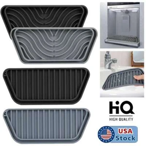 Refrigerator Drip Tray Silicone Reusable Water Dispenser Fridge Drip Catcher Pad - Picture 1 of 16
