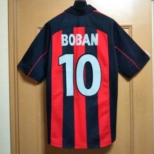 BOBAN 10  AC Milan 2001 02 Home  Football Shirt Maglia Calcio Jersey - Picture 1 of 10
