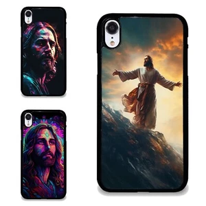 TPU Phone Case For iPhone XS 11 12 13 14 15 16 Pro Max jesus minimal pop - Picture 1 of 25