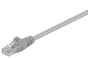 CAT 6 Netzwerkkabel, U/UTP; CAT 6-1000 U/UTP GRAU 10m - Bild 1 von 1
