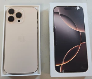 Factory Unlocked Apple iPhone 16 Pro Max 256GB Desert Titanium - Warranty!! - Zdjęcie 1 z 18