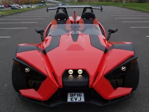2016 POLARIS SLINGSHOT 2.4 ALPHA TURBOCHARGED 300bhp OVER £20K FACTORY UPGRADES - Picture 1 of 24