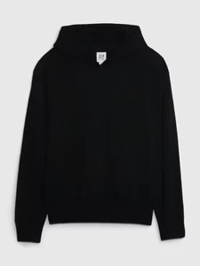 Gap Kids Boys Performance Fleece Hoodie Size M (8) Black Blue Navy 2-Pack ~ New - Picture 1 of 3