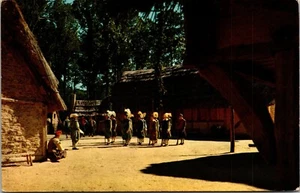 Vtg Jamestown Virginia VA James Fort Changing of the Guard Ceremony Postcard - Picture 1 of 2