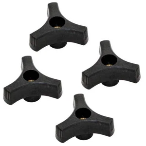 4PK Genuine OEM Scag Cover Body Panel Wing Nut 3/8-16 Knob 04029-03, 04022-04 - Picture 1 of 2