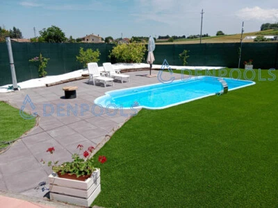 GFK Schwimmbecken ITALY Pool 5x3x1.5m Fertigpool Hersteller ⭐⭐⭐⭐⭐ - Bild 1 von 4