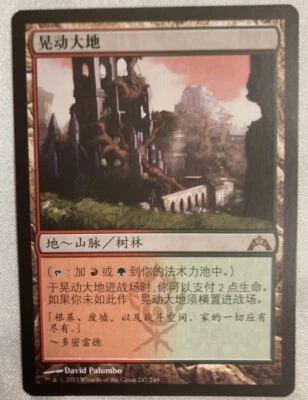 MTG Stomping Ground Gatecrash 247/249 Regular Rare Chinese - Image 1 of 2