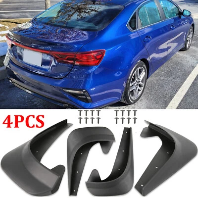 Guardabarros guardabarros delanteros y traseros 4 piezas para Kia Forte Koup 2010-2017 Foto 1 de 4
