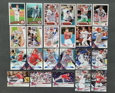 LOS ANGELES ANGELS CARDS Your Pick TOPPS BOWMAN 2007-2017 Rookies Stars Chrome - Image 1 of 2