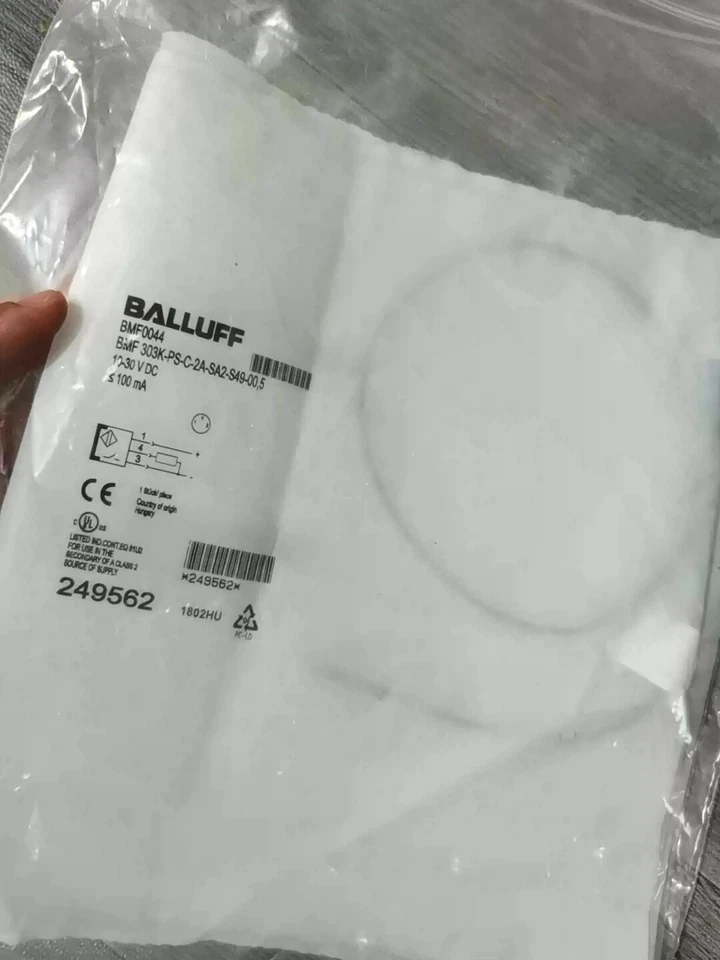1pcs BALLUFF BMF0044 BMF 303K-PS-C-2A-SA2-S49-00,5 NEW - Image 1 of 1