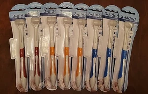 8 Pc. Cat/Dog 3-sided Toothbrushes. New - Picture 1 of 2
