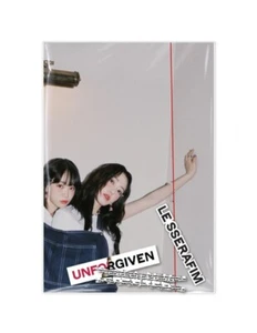 LE SSERAFIM 1st Studio Album [UNFORGIVEN] Weverse A Ver. QR Card+F.Poster+etc - Imagen 1 de 13