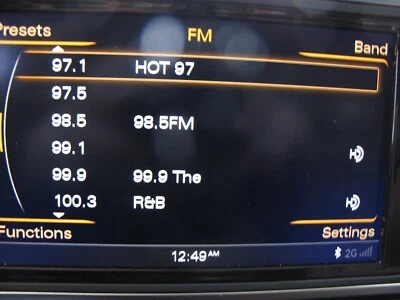 12-15 AUDI C7 A6 S6 A7 S7 NAVIGATION SCREEN CENTER UPPER DASH SCREEN OEM 041524 - Image 1 of 4