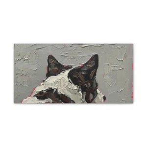 Pet Portrait Canvas Art, Wall Decor for Dog Lovers, Home Decoration, Gift - Bild 1 von 16