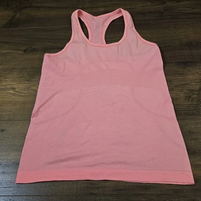 Camiseta sin mangas Lululemon Swiftly Tech Racerback rosa malva para mujer talla 6 atlética correr Foto 1 de 4