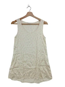 GRACE Top de seda Mujeres Talla EU 34 crema look casual - Imagen 1 de 5