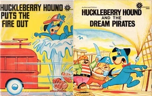 HUCKLEBERRY HOUND, 2 BOOKS, DURABOOK (REINFORCED COVER), 1972 - Bild 1 von 10