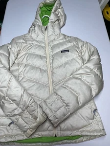 Patagonia Plumón Parka Mujer Grande Color Crema - Imagen 1 de 8