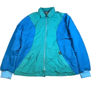 Sunderland's Classic Gore-Tex Giacca da Golf Donna Taglia M Blu Verde Impermeabile - Foto 1 di 11