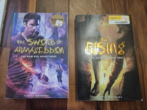 Lot of 2 Large Paperback Books by Temple Matthews The New Kid Book 2 & 3 Rising - Picture 1 of 2