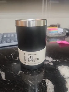 Stanley Slim Everyday Can Cooler Black 10 oz Vacuum Insulated Performance NEW - Picture 1 of 6