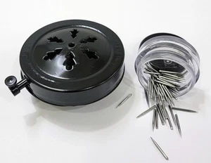 Soundbox with 50 Needles – Vintage Record Player Head, Gramophone Spare Part . - Picture 1 of 7