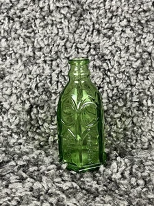 VTG Green Mini Bottle Church Brand Wheaton NJ - Picture 1 of 5