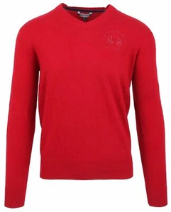 LA MARTINA POLO Herren Pullover Sweater Jumper V-Neck Größe L Baumwolle Kaschmir - Bild 1 von 5